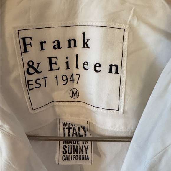 Frank and Eileen Barry Button Down Top Shirt Size M - Picture 2 of 3